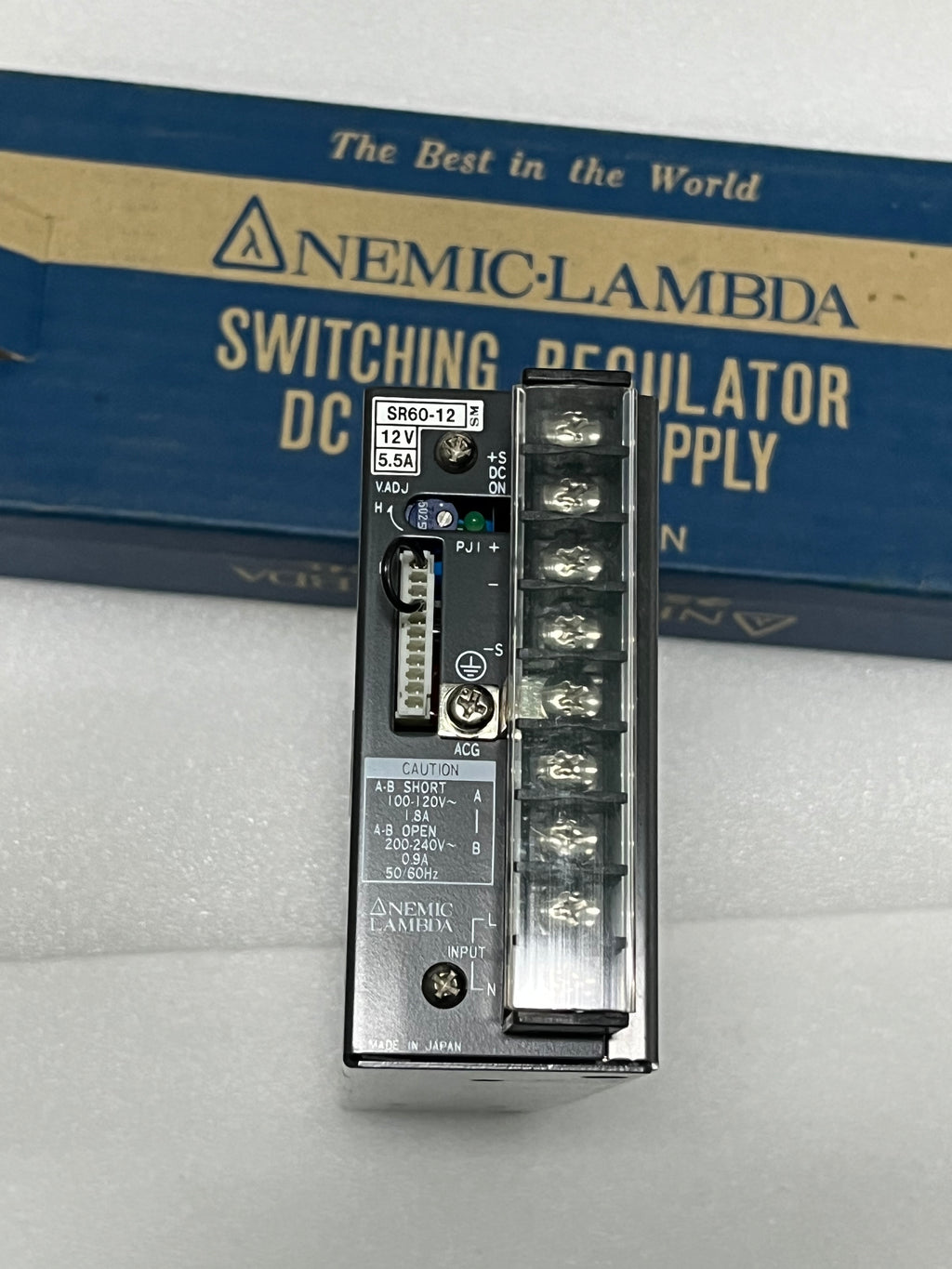 NEMIC-LAMBDA SR60-12 New Open Box