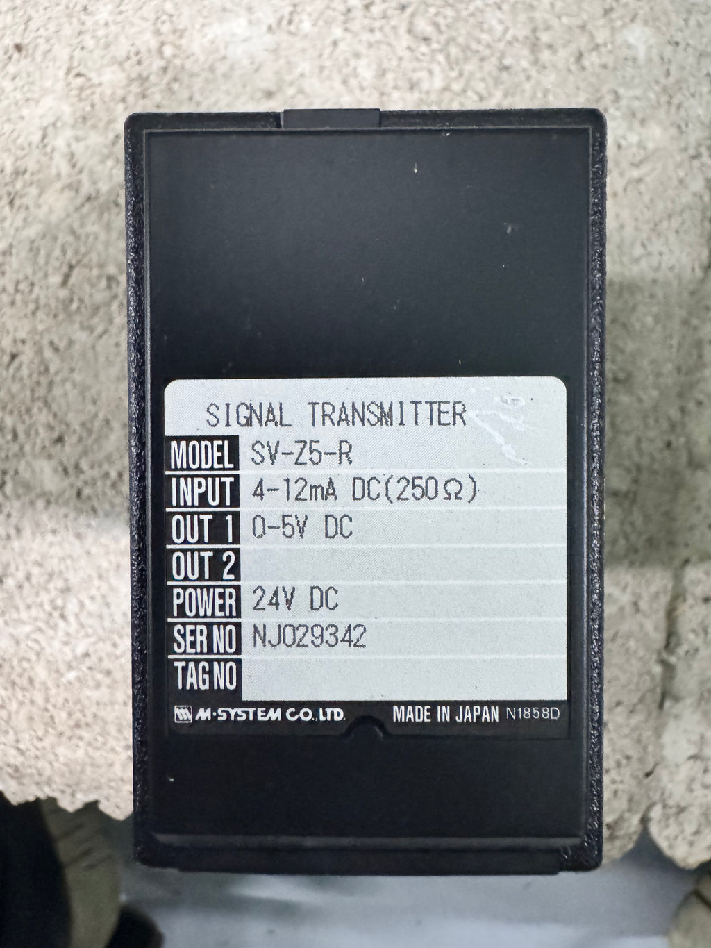 M System SV-Z5-R (250Ω)