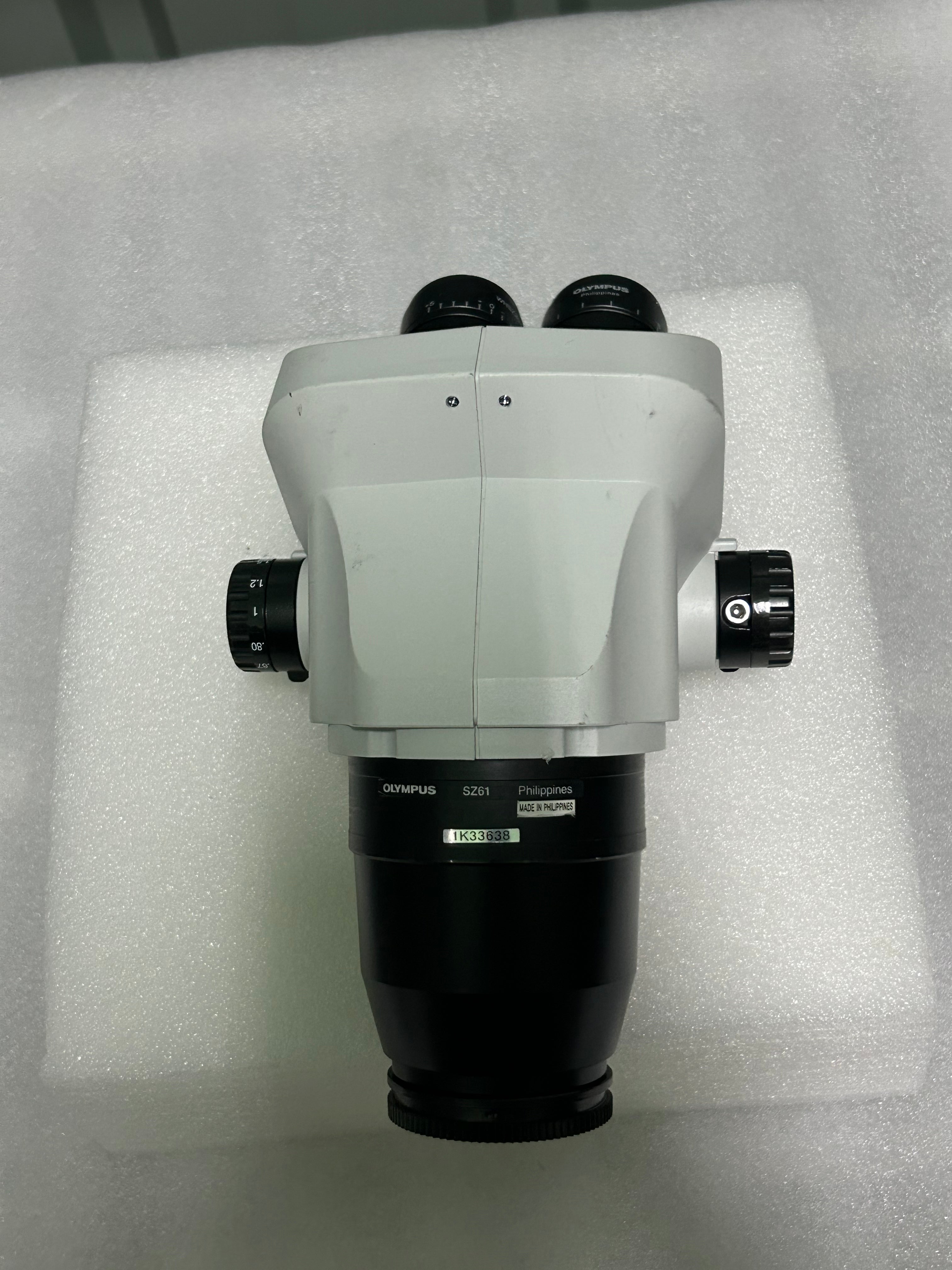Olympus SZ61 + WHSZ20X-H/12.5 + WHSZ10X-H/22