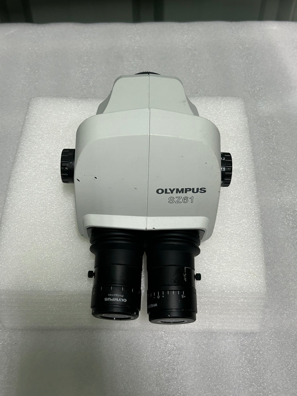 Olympus SZ61 + WHSZ20X-H/12.5 + WHSZ10X-H/22
