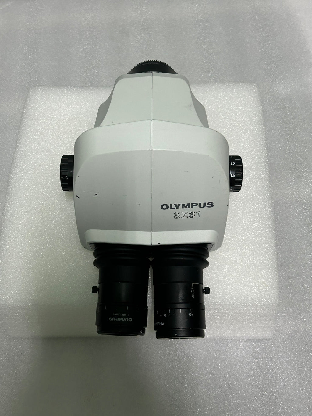 Olympus SZ61 + WHSZ20X-H/12.5 + WHSZ10X-H/22