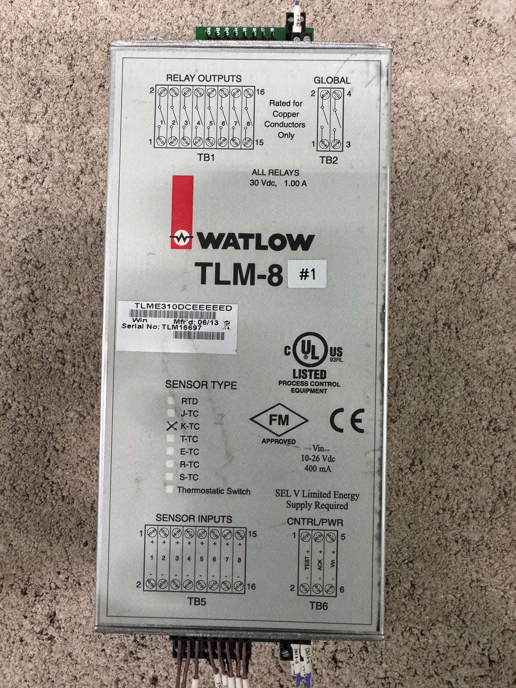 WATLOW TLM-8