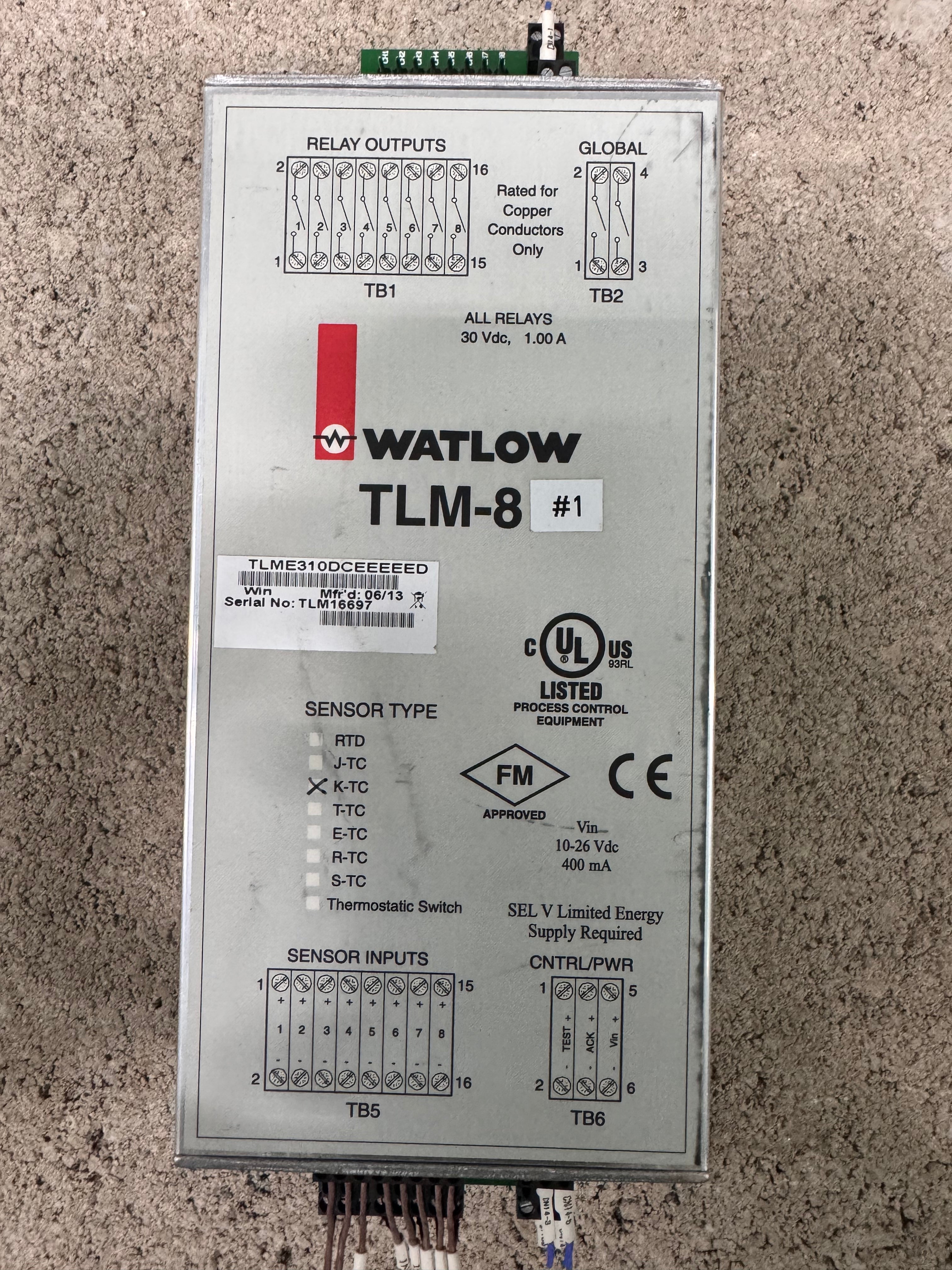 WATLOW TLM-8