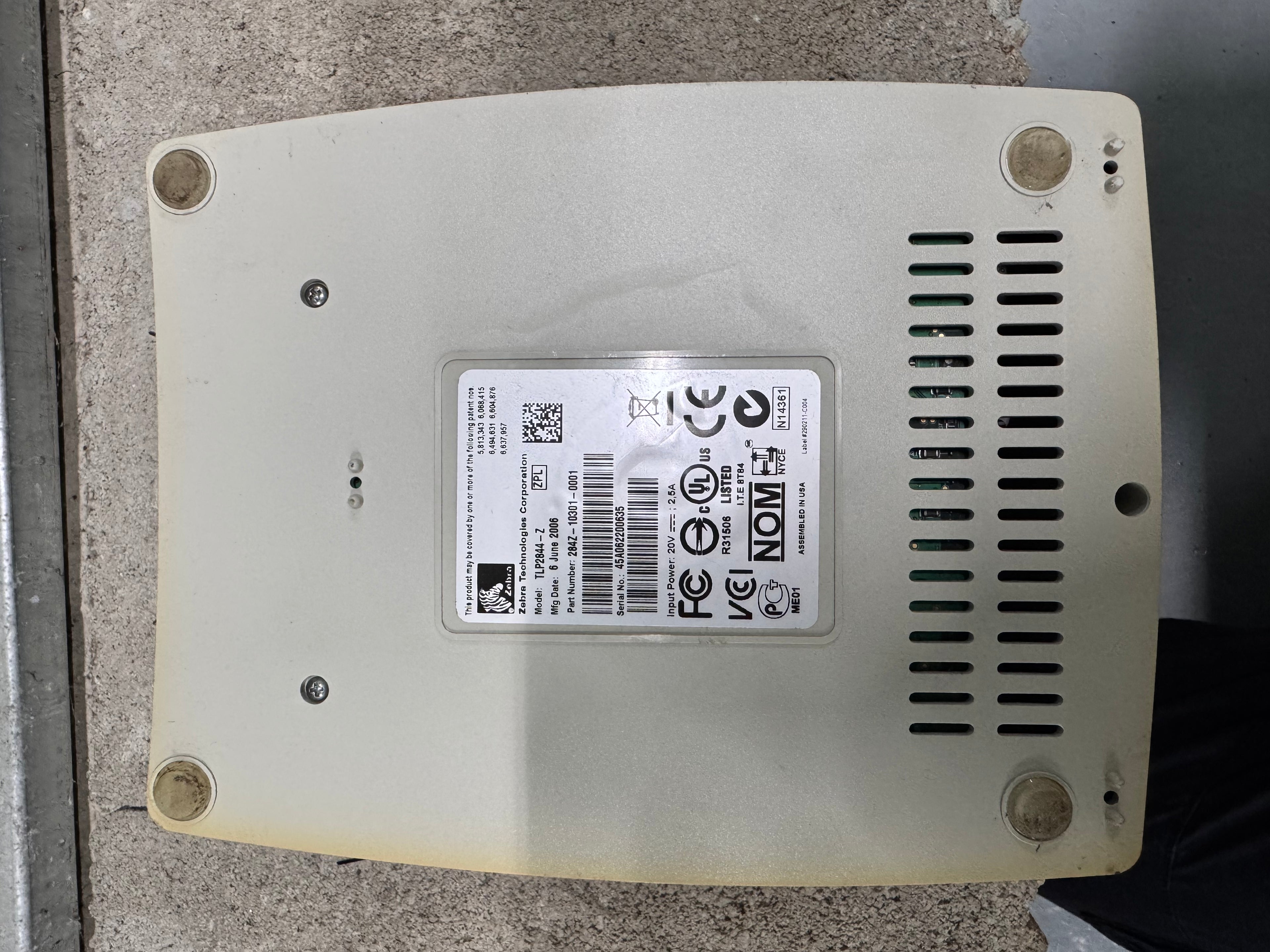 Zebra Technologies TLP2844-Z
