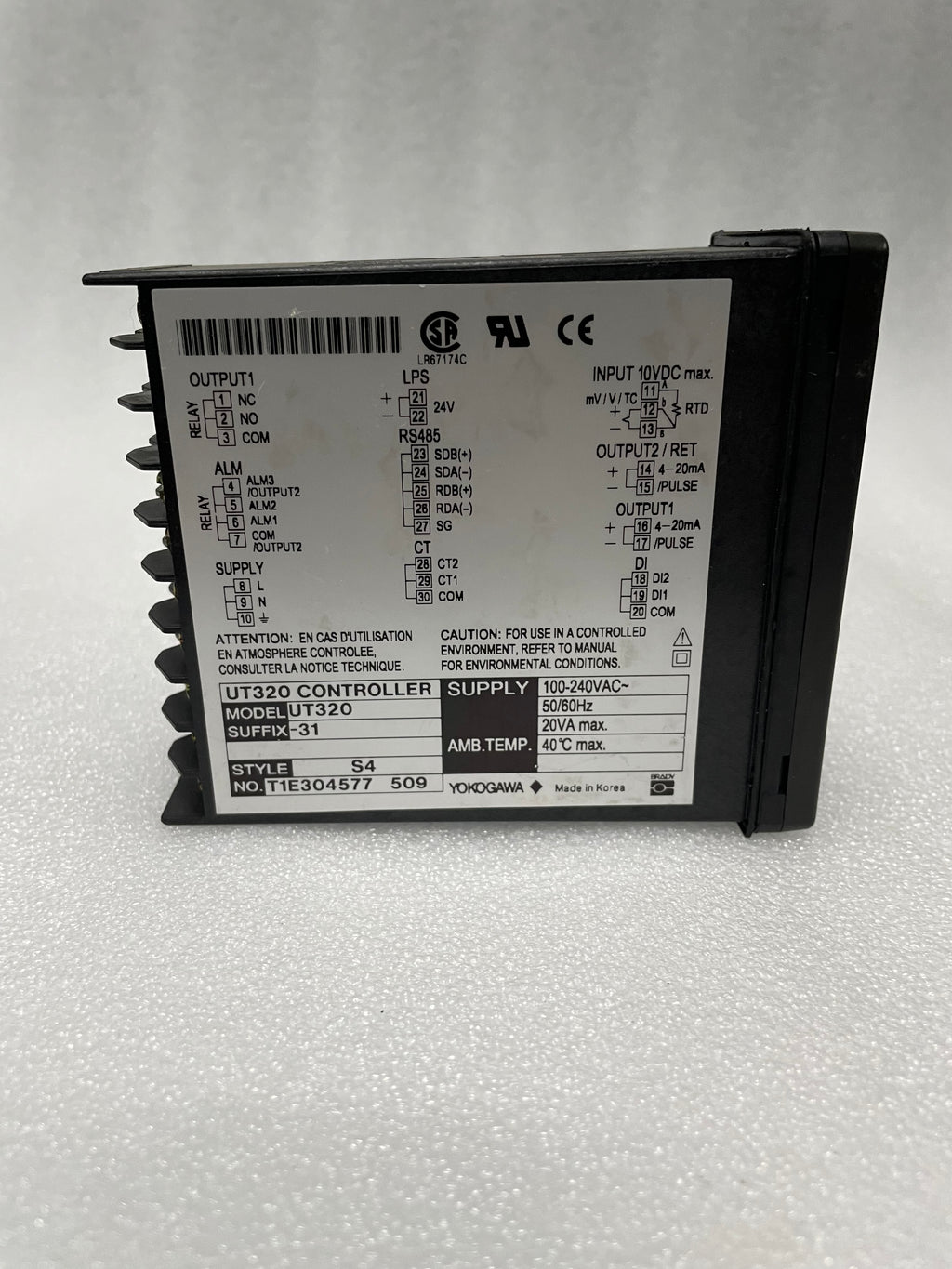 YOKOGAWA UT320