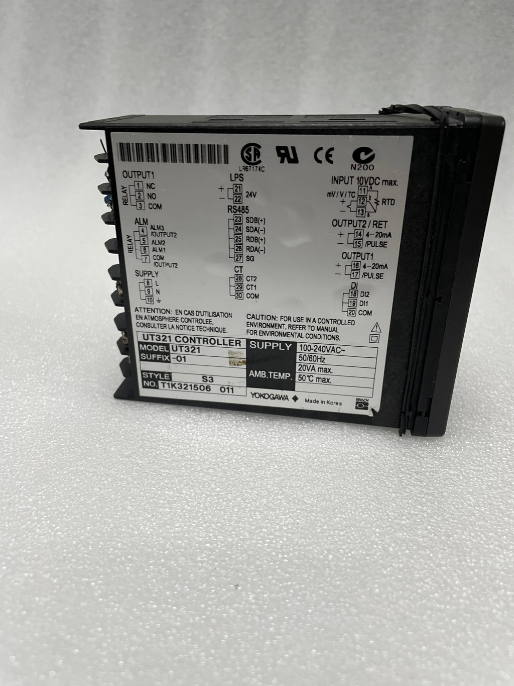 YOKOGAWA UT321