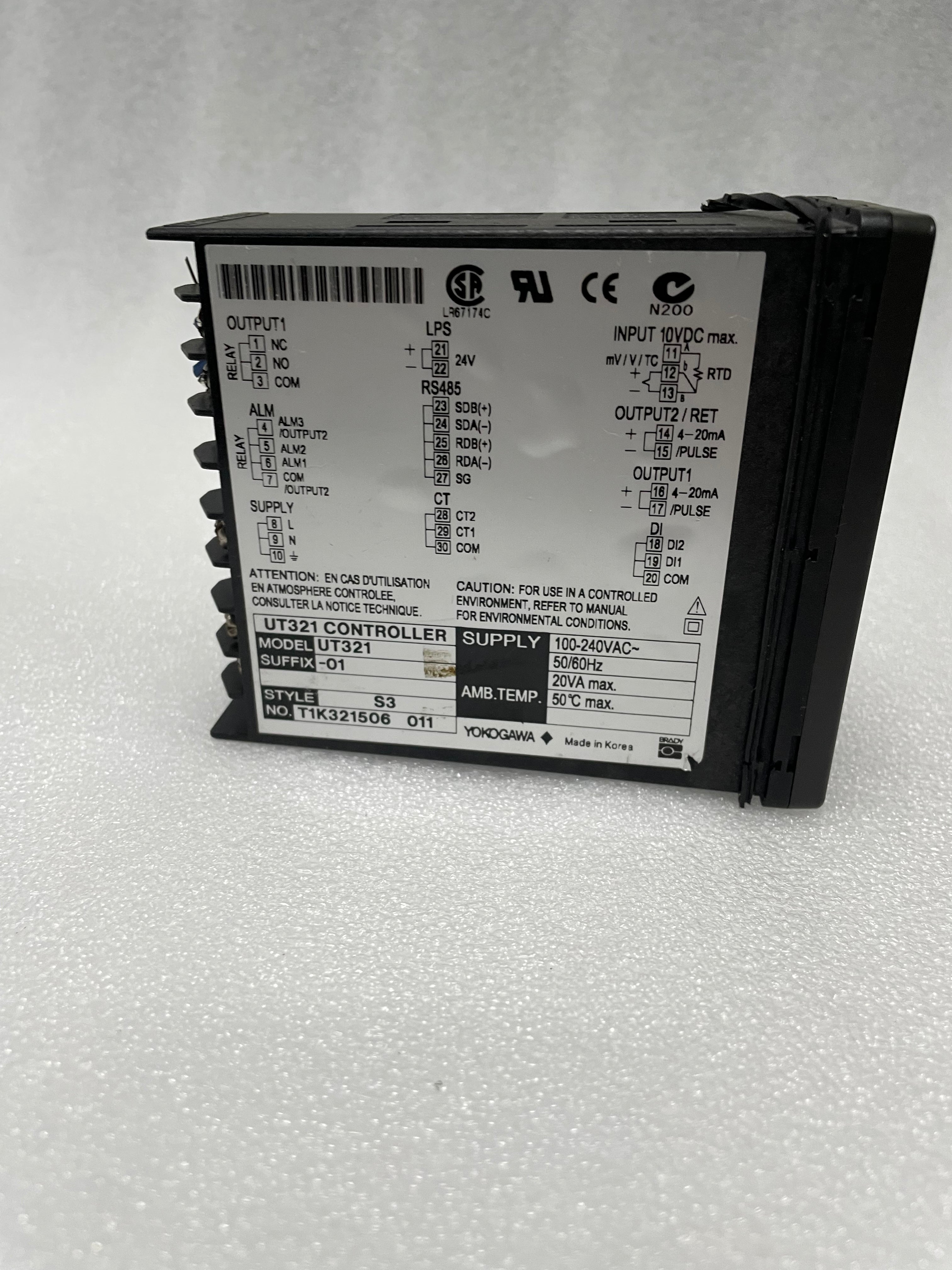 YOKOGAWA UT321