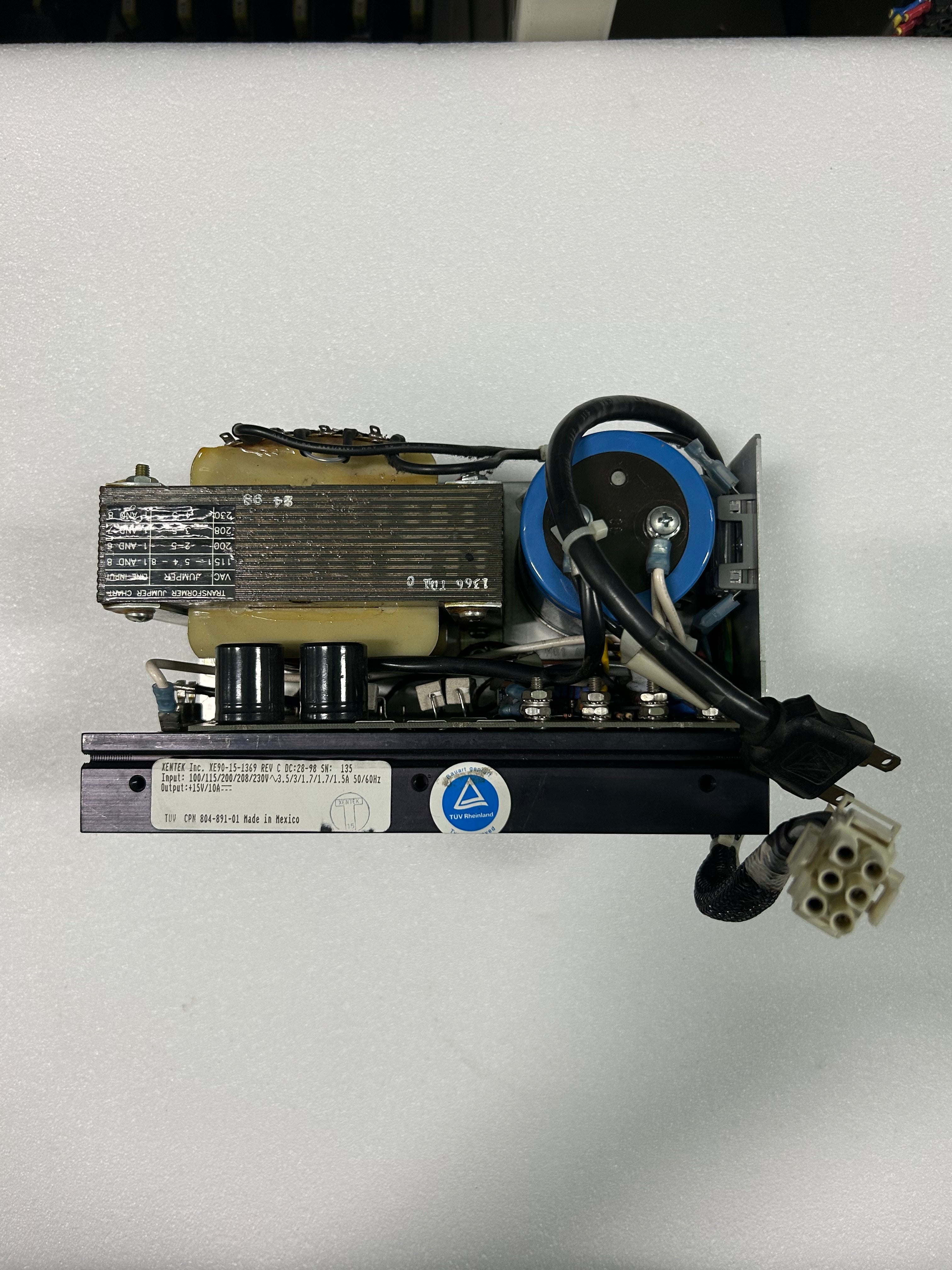 XENTEK XE90-15-1366 REV.A