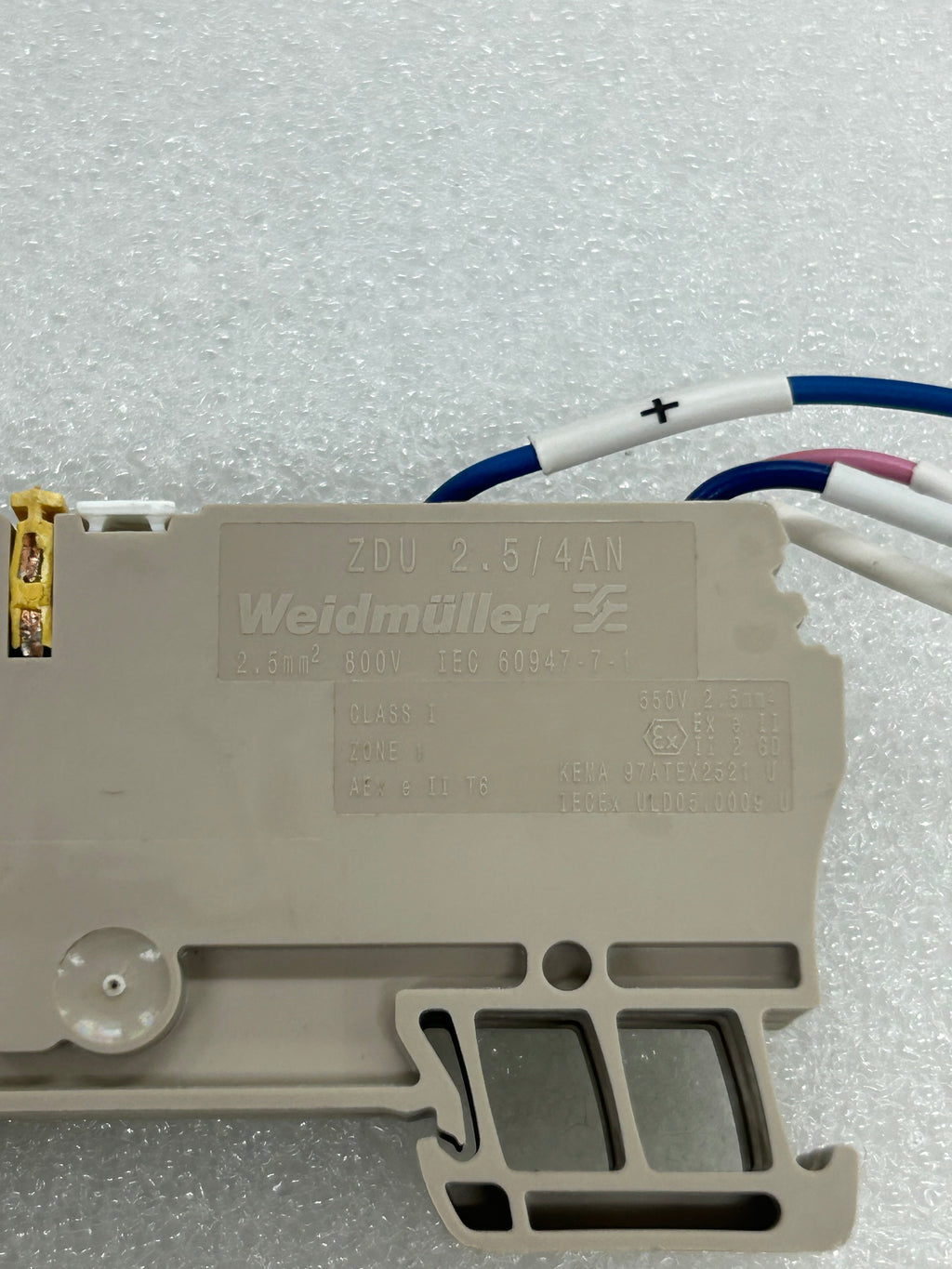 Weidmuller ZDU 2.5/4AN X3