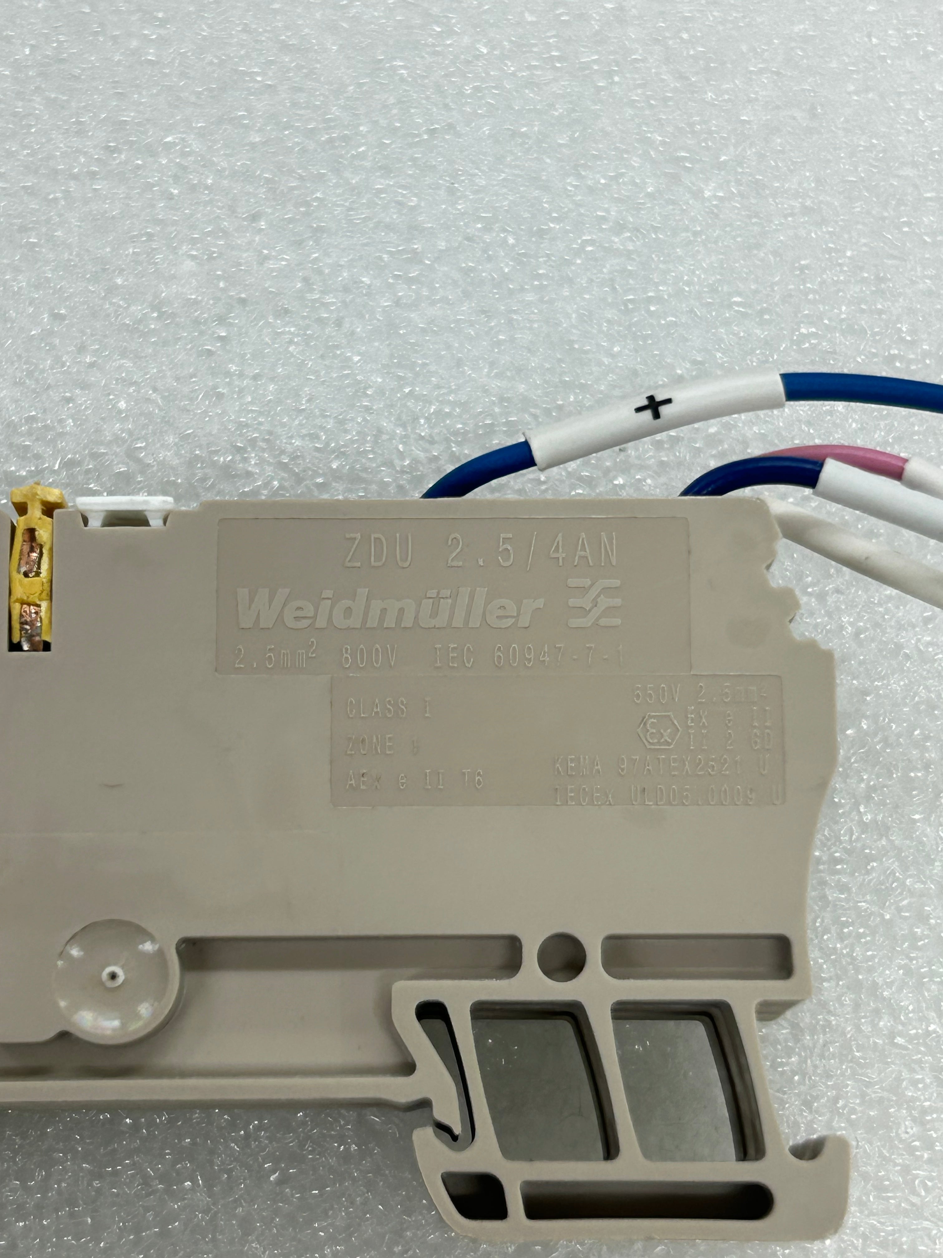 Weidmuller ZDU 2.5/4AN X3